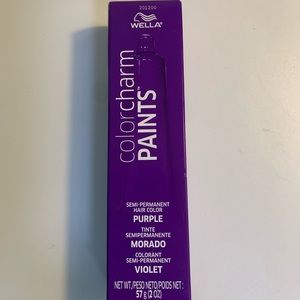 Purple hair color paint